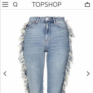TopShop Moto Fringe Jean! 👖